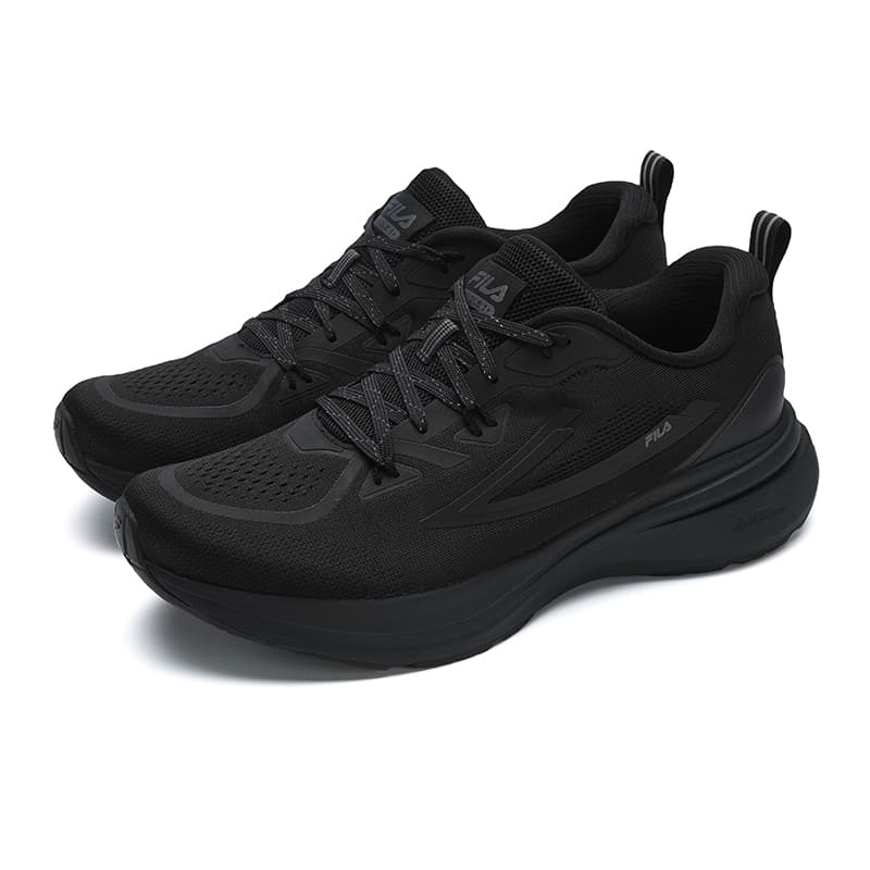 Кроссовки для бега FILA NUVOLE 1+ ПУ (полиуретан) сетчатая ткань низкий топ беговые кроссовки мужские скачущий конь черный - изображение 3