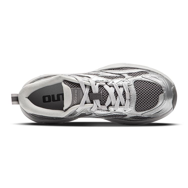 Кроссовки для бега Mizuno TRAINER 2K Low Топ Беговые кроссовки Унисекс Серебристо-серый - изображение 4