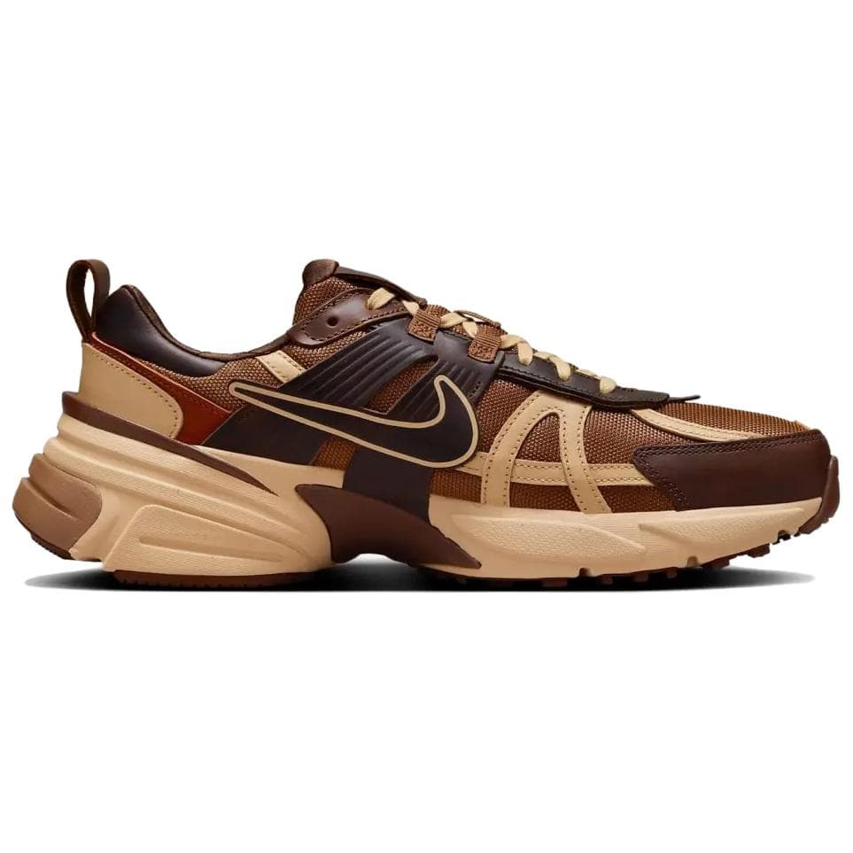 Кроссовки для бега Nike V2K Run Мягкий и Комфортный Дышащий Низкий Топ Беговые Кроссовки Унисекс Коричневый - изображение 2