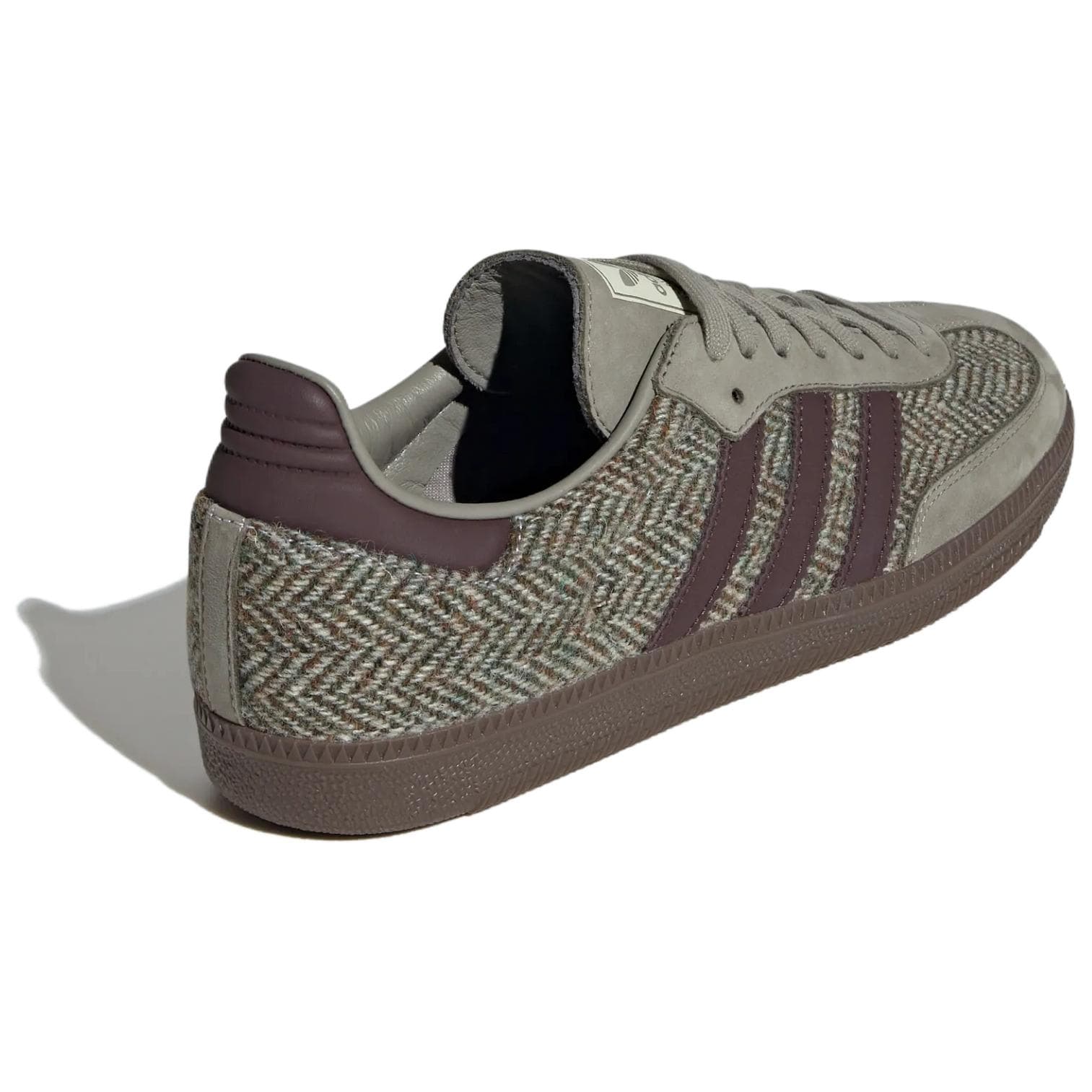 Кроссовки Adidas Originals Samba OG Low Топ Скейтборд Кроссовки Унисекс Розовый Коричневый - изображение 4