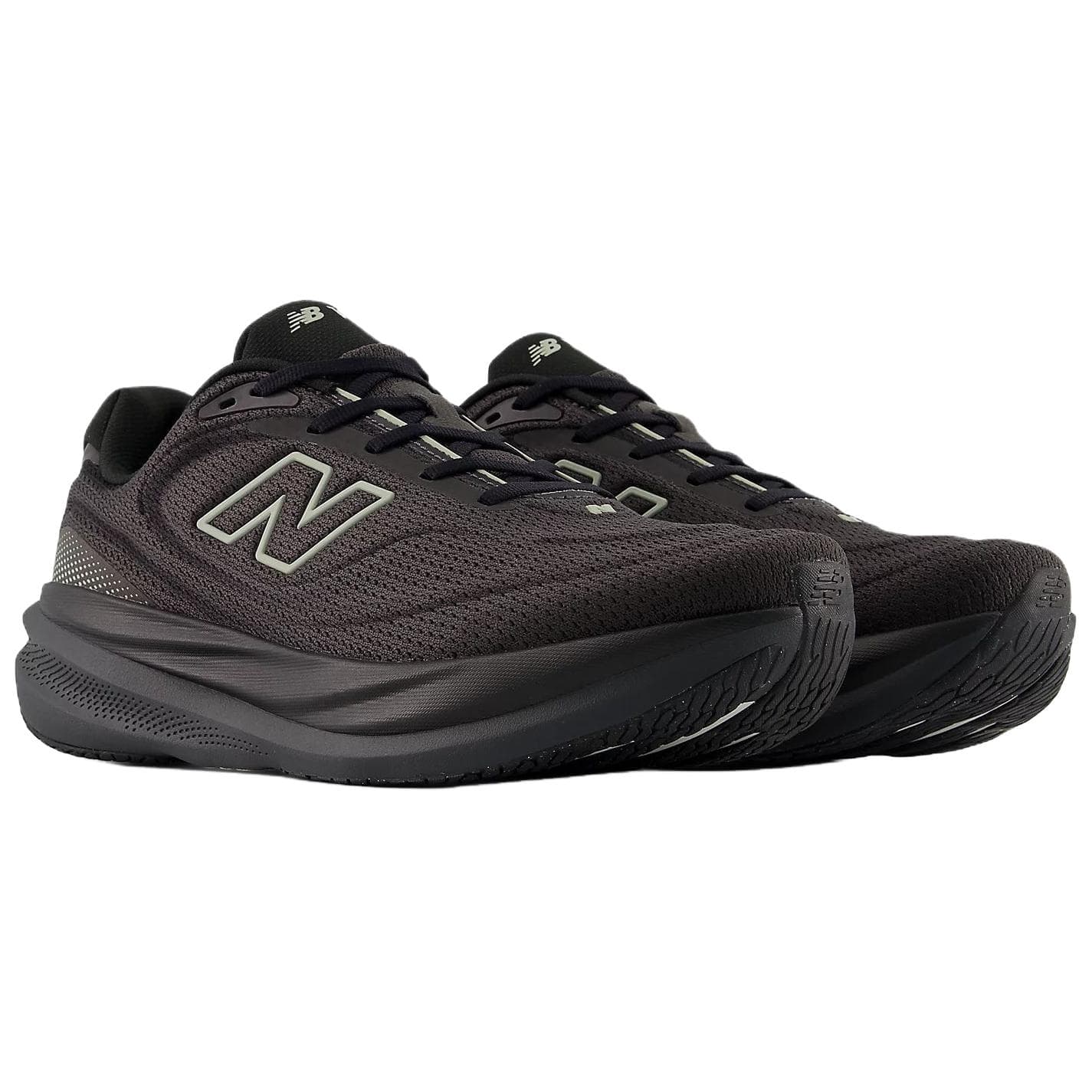Кроссовки для бега new balance 1080v15 Дышащий Low Топ Беговые кроссовки Мужской Выцветший черный - изображение 3