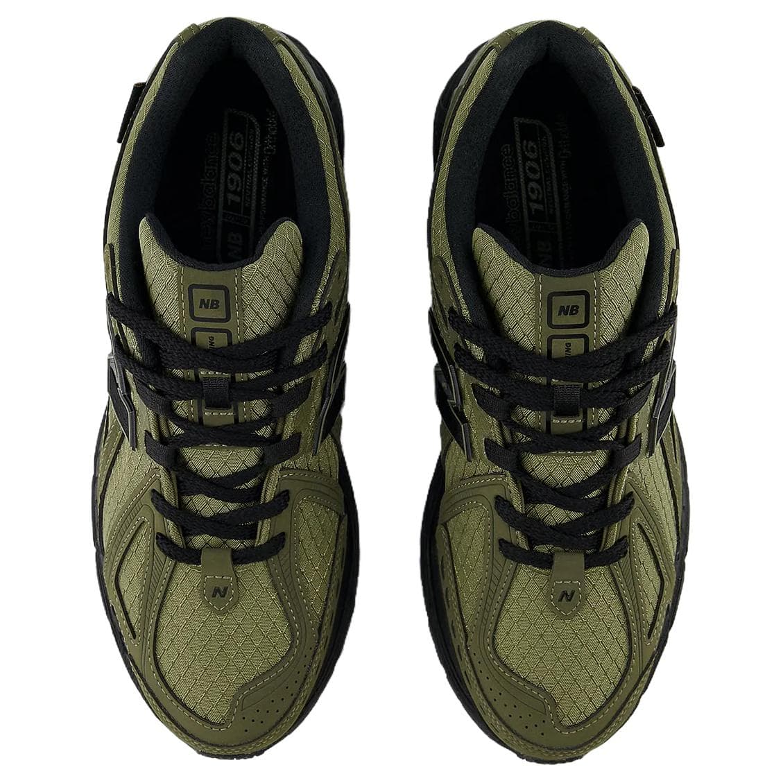 Кроссовки для бега New Balance NB 1906R Устойчивые к истиранию Низкие Беговые кроссовки Унисекс Армейский зеленый - изображение 4