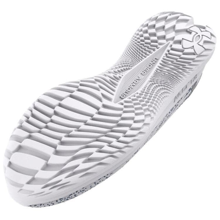 Кроссовки для бега Under Armour Velociti 3 Устойчивые к истиранию Низкие повседневные городские кроссовки для бега Мужские Белые - изображение 5