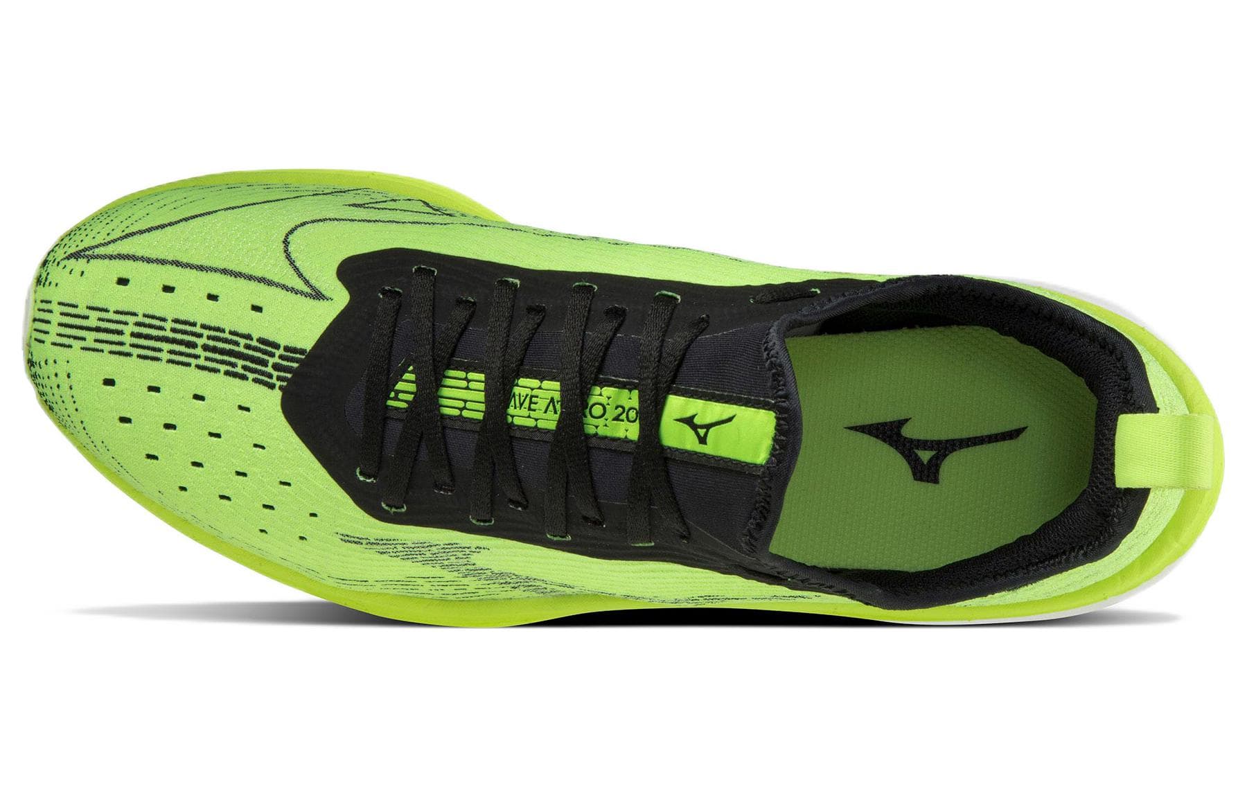 Кроссовки для бега Mizuno Wave Aero 20+R Fluorescent Green - изображение 3