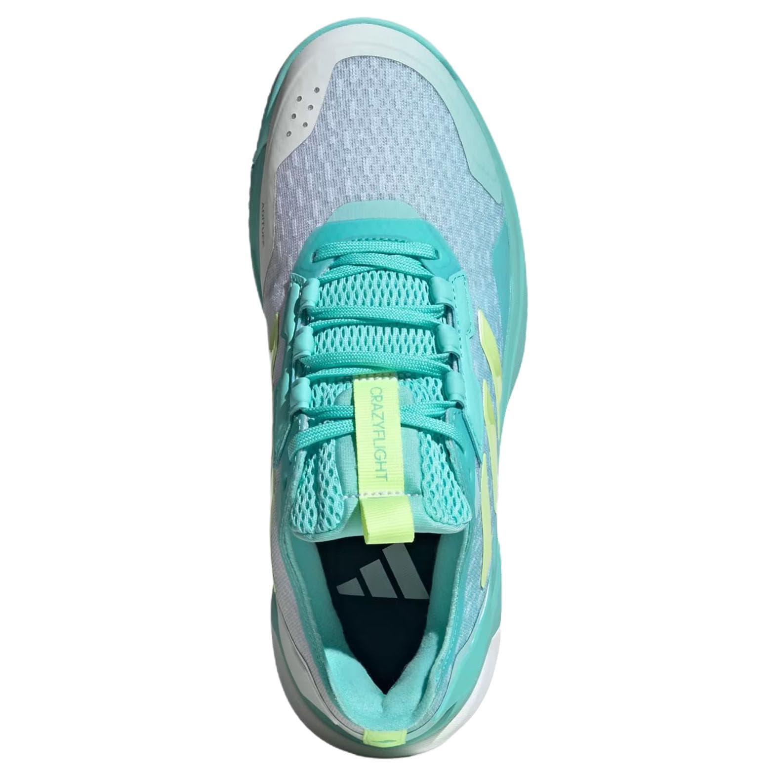Кроссовки для спортзала Adidas Crazyflight 6 Дышащие Тренировочные Кроссовки Женские Озерный Синий - изображение 4