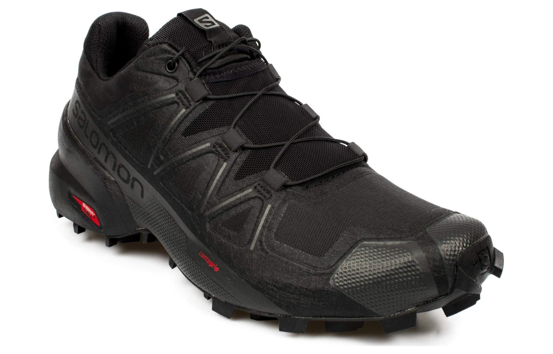 Кроссовки для бега Salomon Speedcross 5 Black - изображение 3