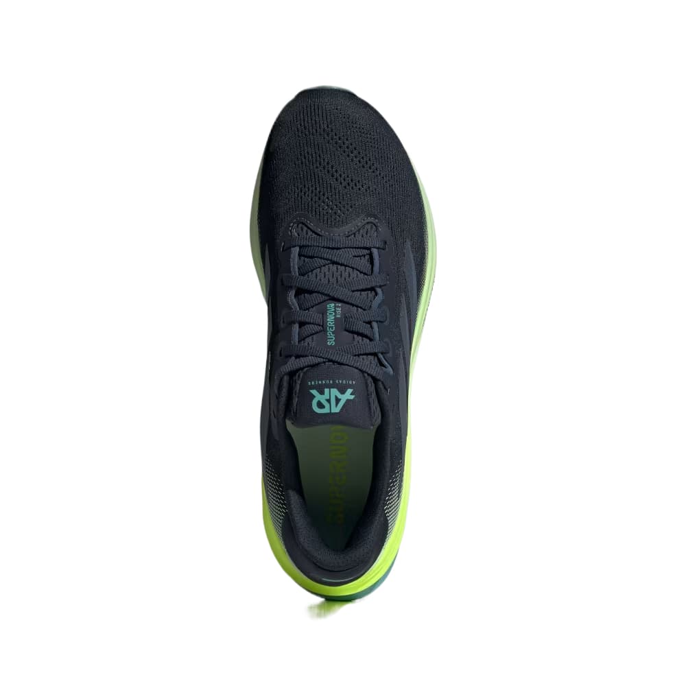 Кроссовки для бега Adidas Supernova Rise 2 Low Беговые кроссовки Мужские Черные Желтые - изображение 5