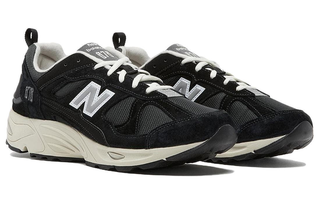 Кроссовки для бега New Balance NB 878 Комфортные Низкие Беговые Кроссовки Унисекс Черные - изображение 3