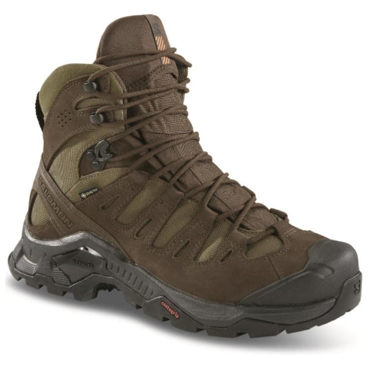Ботинки уличные SALOMON QUEST TRACKER Gore TEX Короткий MID Голень Аутдор Унисекс Коричневый - изображение 3