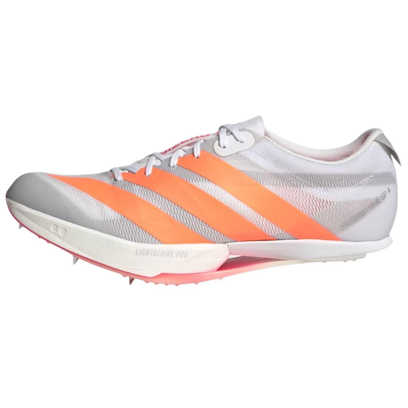 Кроссовки для бега Adidas ADIZERO PRIME SP 4 Текстиль Синтетическая кожа Беговые кроссовки Унисекс Серебряный Оранжевый - изображение 1