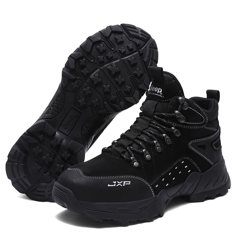 Кроссовки Jeep High Top Уличная Обувь Мужская Черная - изображение 6