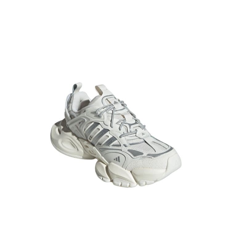 Кроссовки Adidas XLG RUNNER DELUXE Low Топ Кроссовки с Толстой Подошвой Унисекс Белый Серебряный - изображение 3