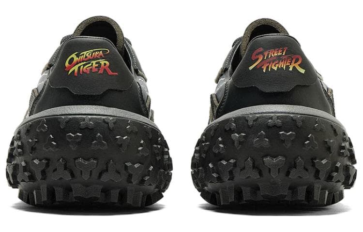 Кроссовки Onitsuka Tiger Устойчивая к истиранию низкая уличная обувь унисекс черного цвета - изображение 6