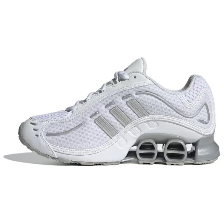 Кроссовки для бега Adidas MEGARIDE O1 Противоскользящие Устойчивые к истиранию Низкие Повседневные Беговые Кроссовки Женские Белые - изображение 1