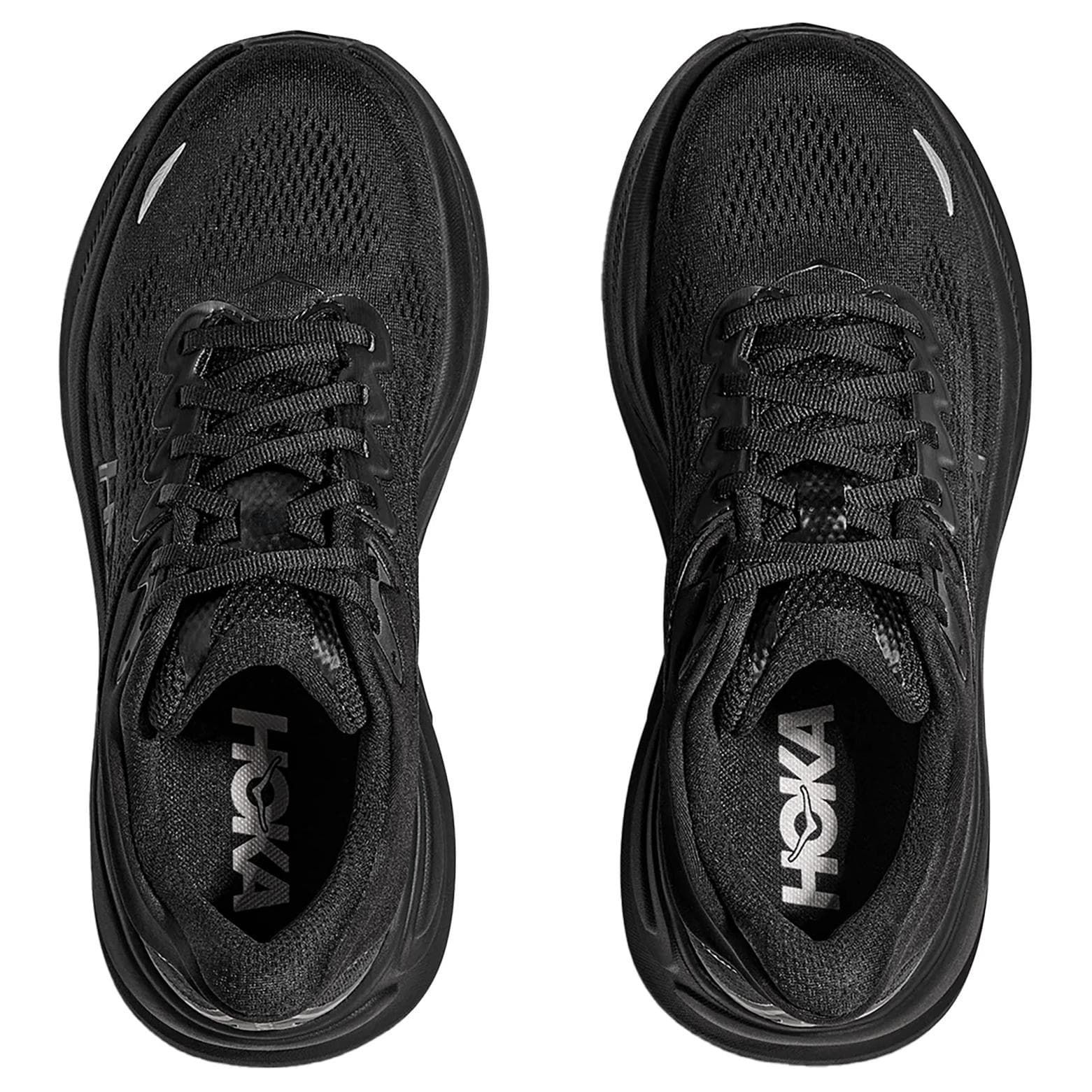 Кроссовки для бега HOKA ONE ONE Bondi 9 Удобный Синтетическая кожа Противоскользящий Устойчивый к истиранию Дышащий Низкий верх - изображение 3