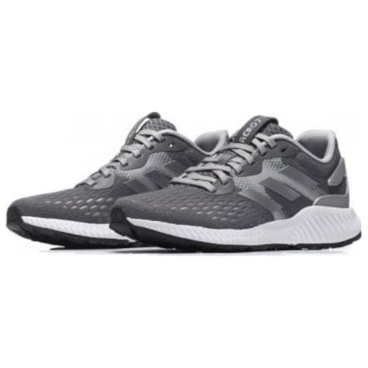 Кроссовки для бега Adidas Aerobounce Износостойкие Низкие Беговые кроссовки Женские Серые - изображение 3