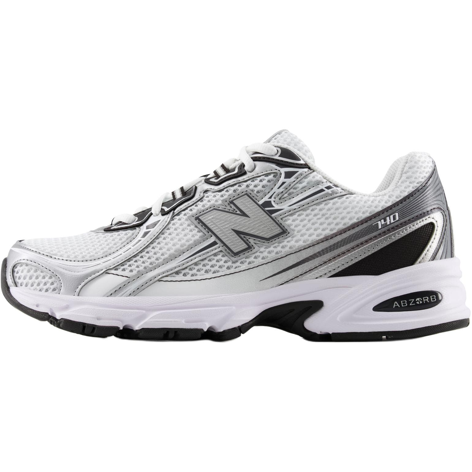 Кроссовки для бега New Balance NB 740 V2 Беговые кроссовки Унисекс Белый Серебряный - изображение 1