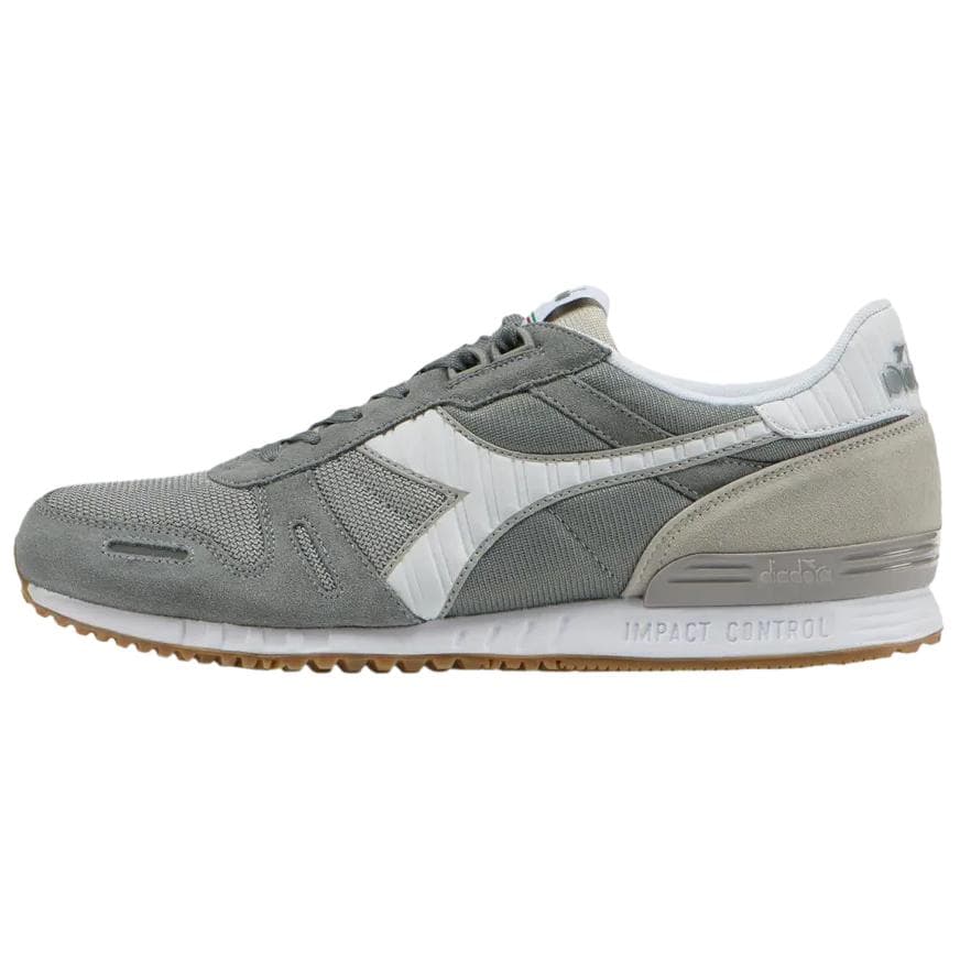 Кроссовки для бега Diadora Устойчивые к истиранию низкие повседневные беговые кроссовки унисекс серого цвета - изображение 1