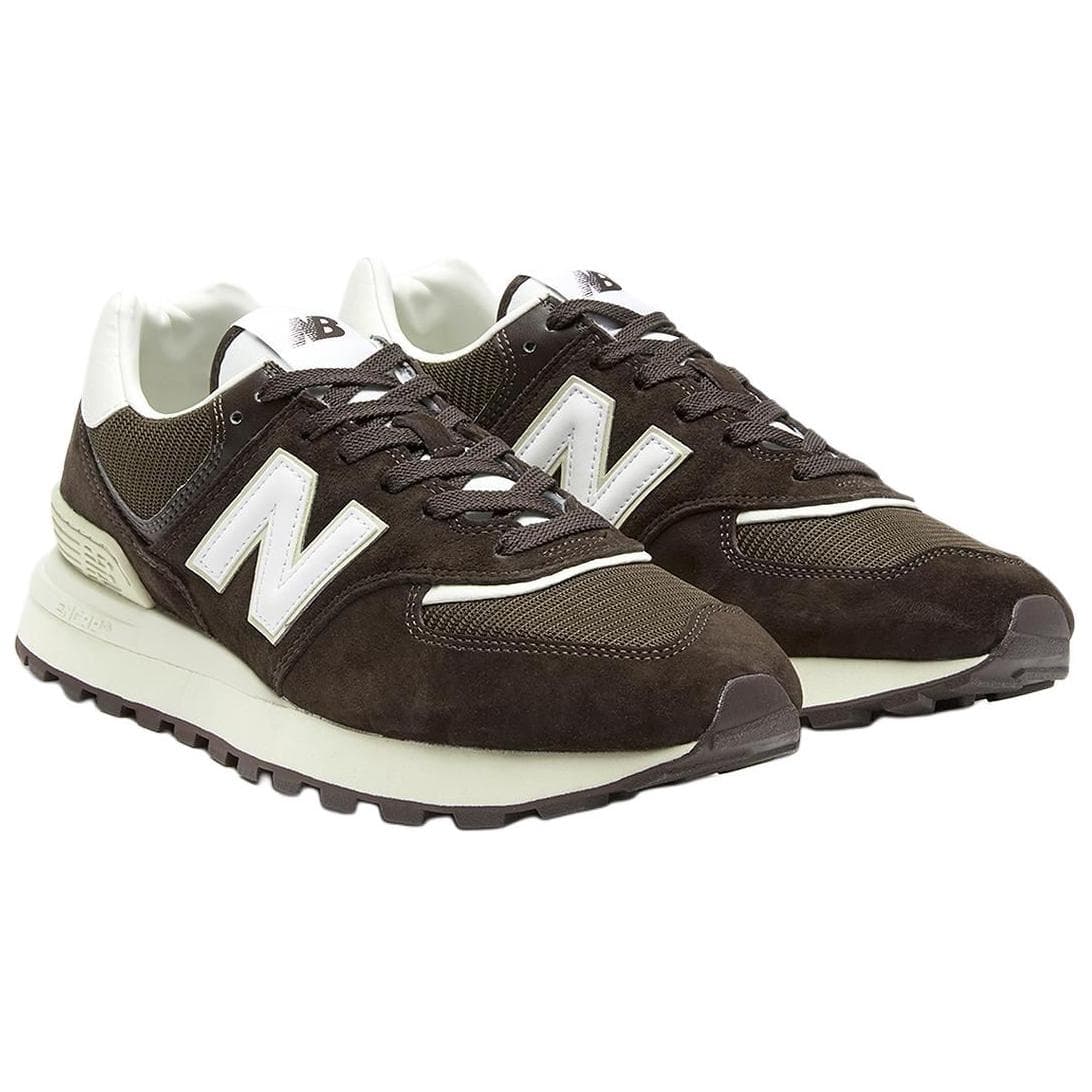 Кроссовки для бега New Balance NB U574 Low Top Повседневные беговые кроссовки Унисекс Коричневый - изображение 4
