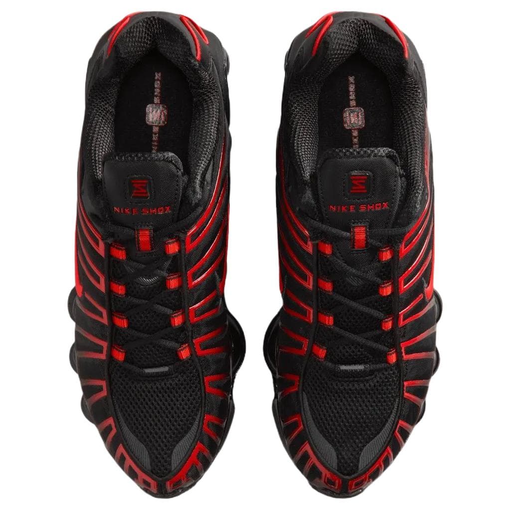 Кроссовки NIKE Shox TL Повседневная обувь Мужской Черно-красный - изображение 2