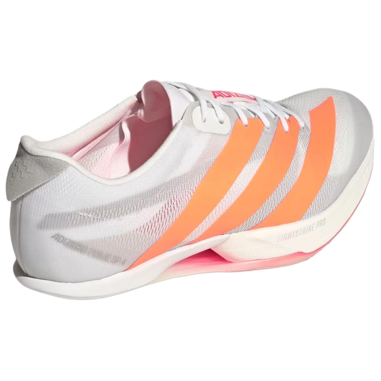 Кроссовки для бега Adidas ADIZERO PRIME SP 4 Текстиль Синтетическая кожа Беговые кроссовки Унисекс Серебряный Оранжевый - изображение 4
