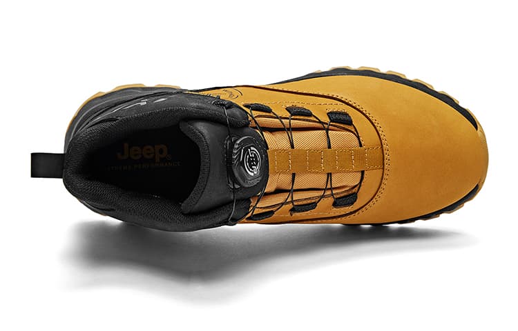 Ботинки уличные Jeep Outdoor Boots Black Yellow - изображение 3