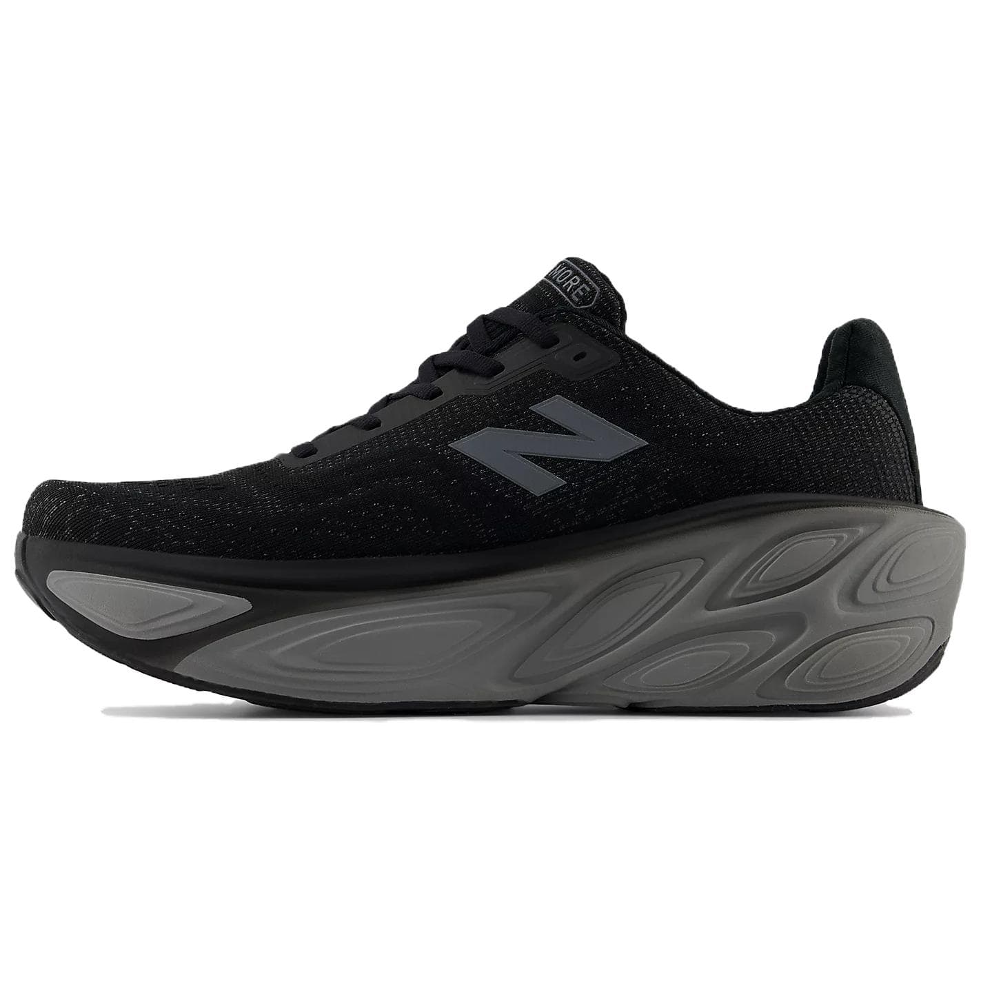 Кроссовки для бега New Balance Fresh Foam X More V5 Low Top Trail Беговые кроссовки Мужские Черные - изображение 1