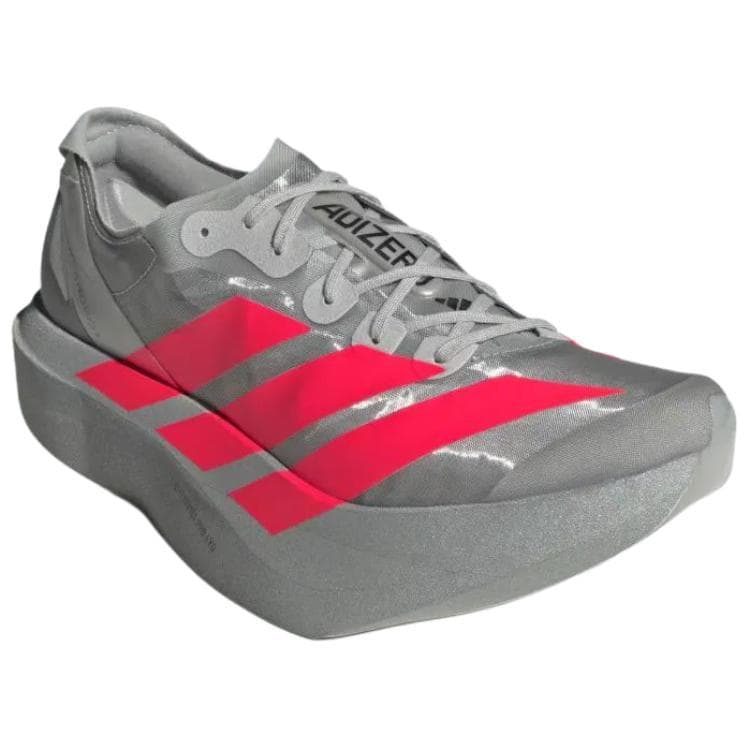 Кроссовки для бега Adidas Adizero Adios Pro Evo 2 Резина Low Top Марафон Беговые кроссовки Унисекс Серый Красный - изображение 3
