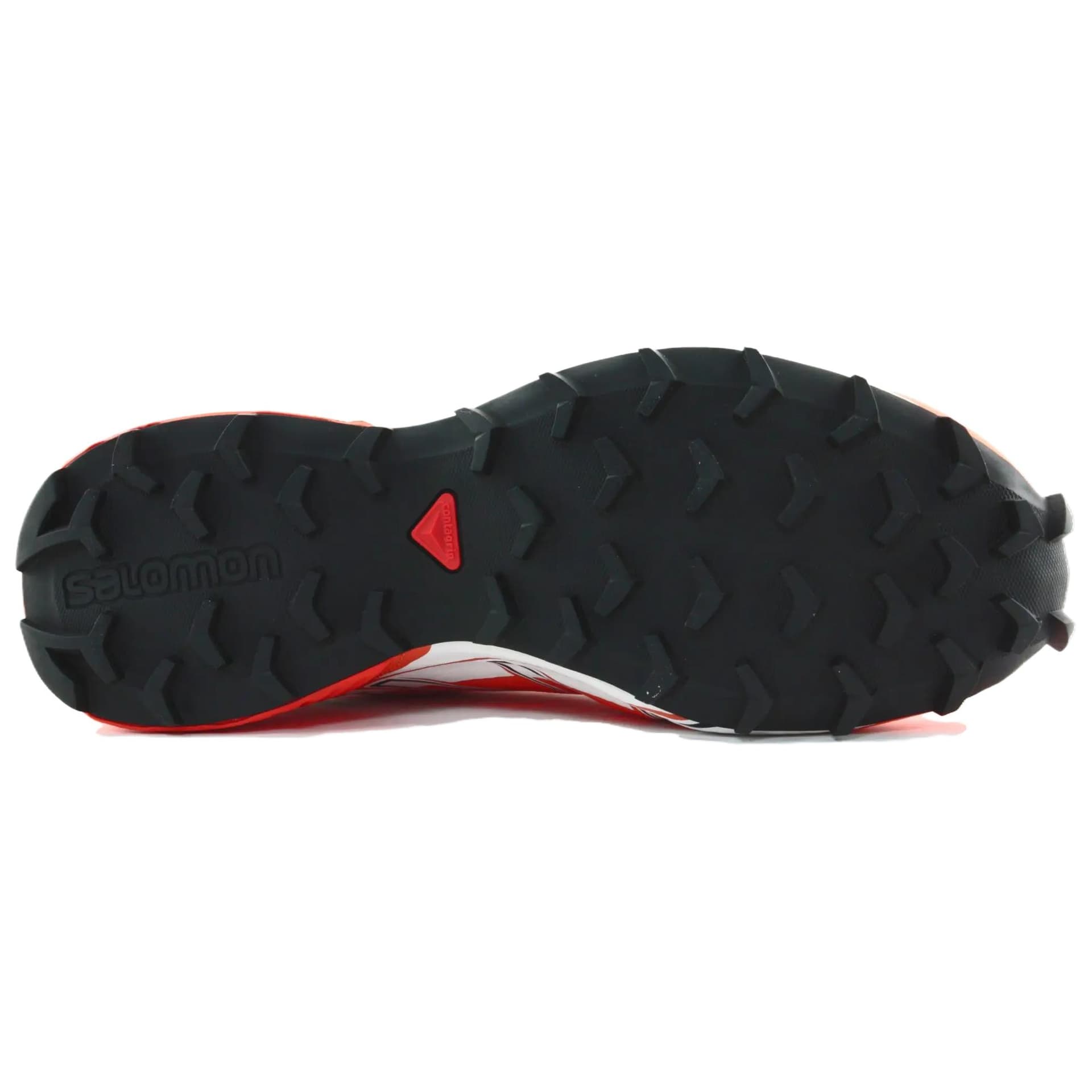 Кроссовки для бега SALOMON SPEEDCROSS PRO Износостойкие Низкие Беговые Кроссовки Мужские Оранжевые Белые - изображение 4