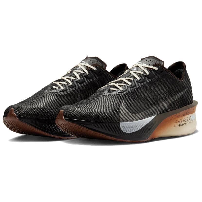 Кроссовки для бега Nike VAPORFLY 4 Повседневная Марафонская Беговая Обувь Мужская Черная Коричневая - изображение 2