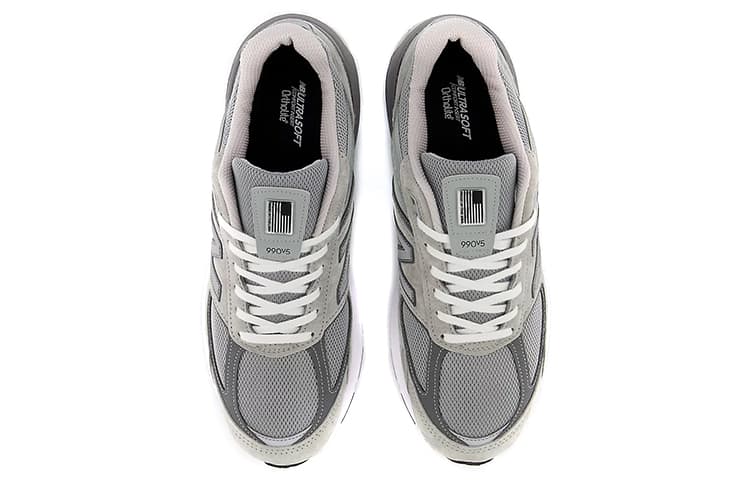 Кроссовки для бега New Balance 990 V5 Grey - изображение 5