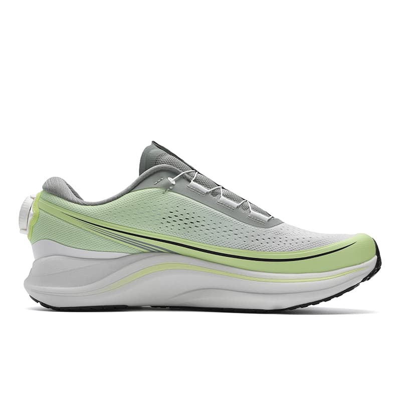 Кроссовки для бега FILA BOA CHEETAH 2 Ткань Устойчивая к истиранию Низкий Топ Повседневные Беговые Кроссовки Мужские Лайм - изображение 2