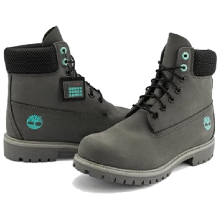 Ботинки уличные Timberland Premium Crew Армейские ботинки Средний каблук Мужской Серый - изображение 2