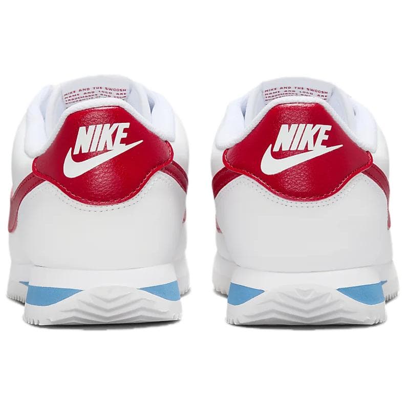 Кроссовки для бега Nike Cortez Low Топ Повседневный Городская Коммутация Беговые Кроссовки Женские Белый Красный - изображение 3