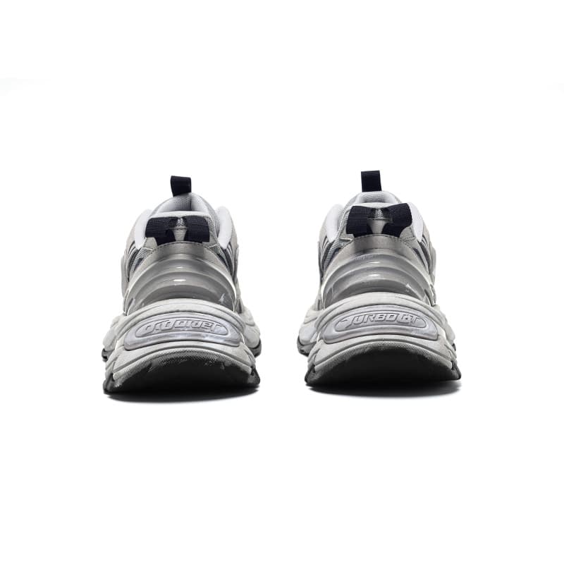 Кроссовки OLD ORDER Turbo GT Устойчивые к истиранию Поддержка высоты Низкий топ Толстая подошва Кроссовки Унисекс Серый - изображение 4