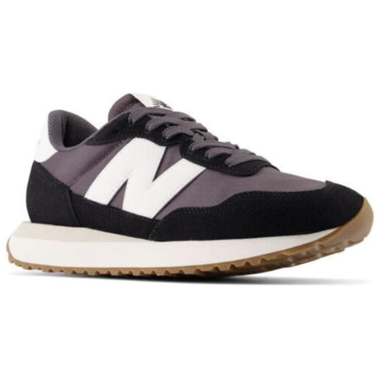 Кроссовки для бега New Balance NB 237 V1 Комфортные Низкие Беговые Кроссовки Женские Черный Фиолетовый Белый - изображение 3