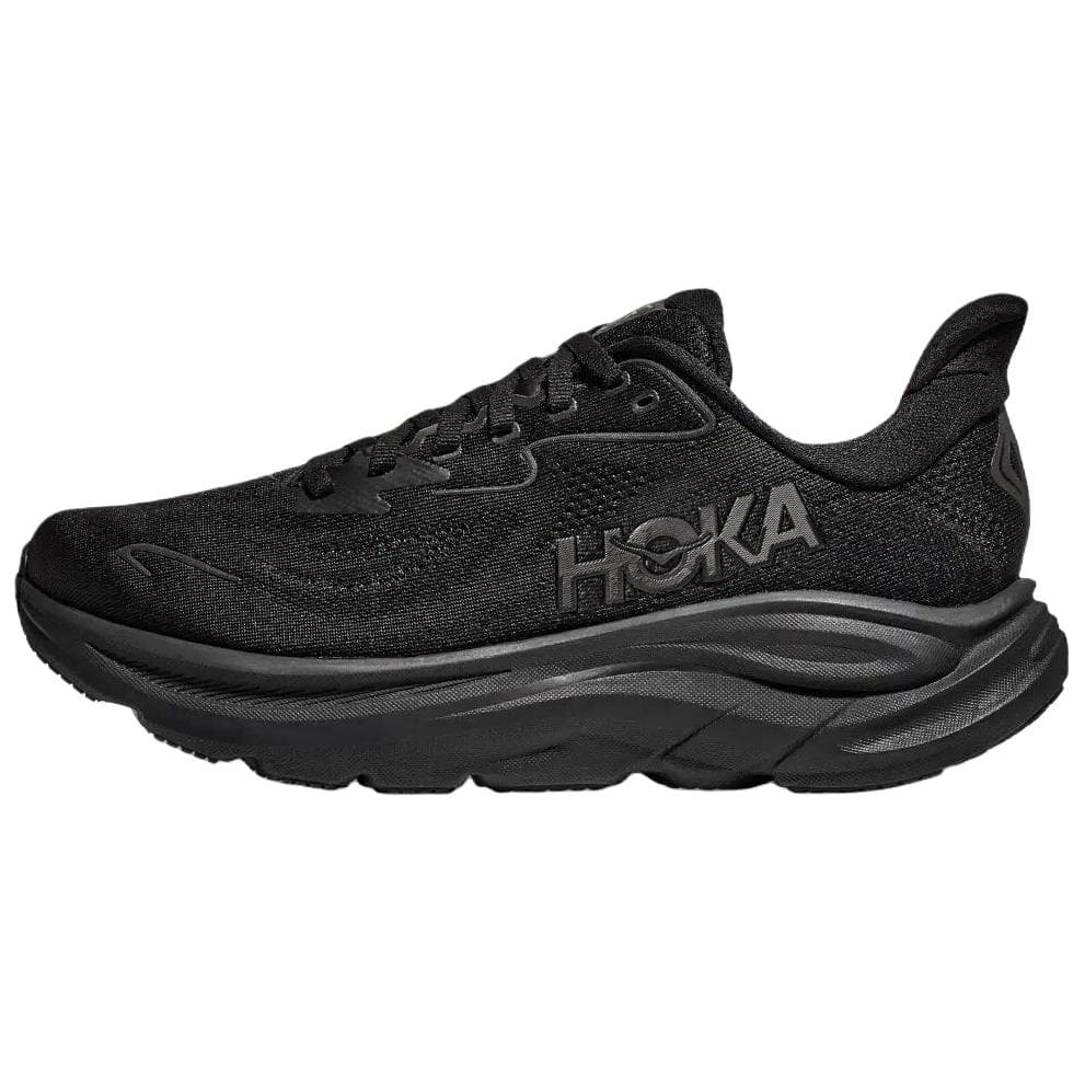 Кроссовки для бега HOKA ONE ONE Текстиль Синтетическая кожа Низкий топ Спринт Беговые кроссовки Мужской Черный - изображение 1