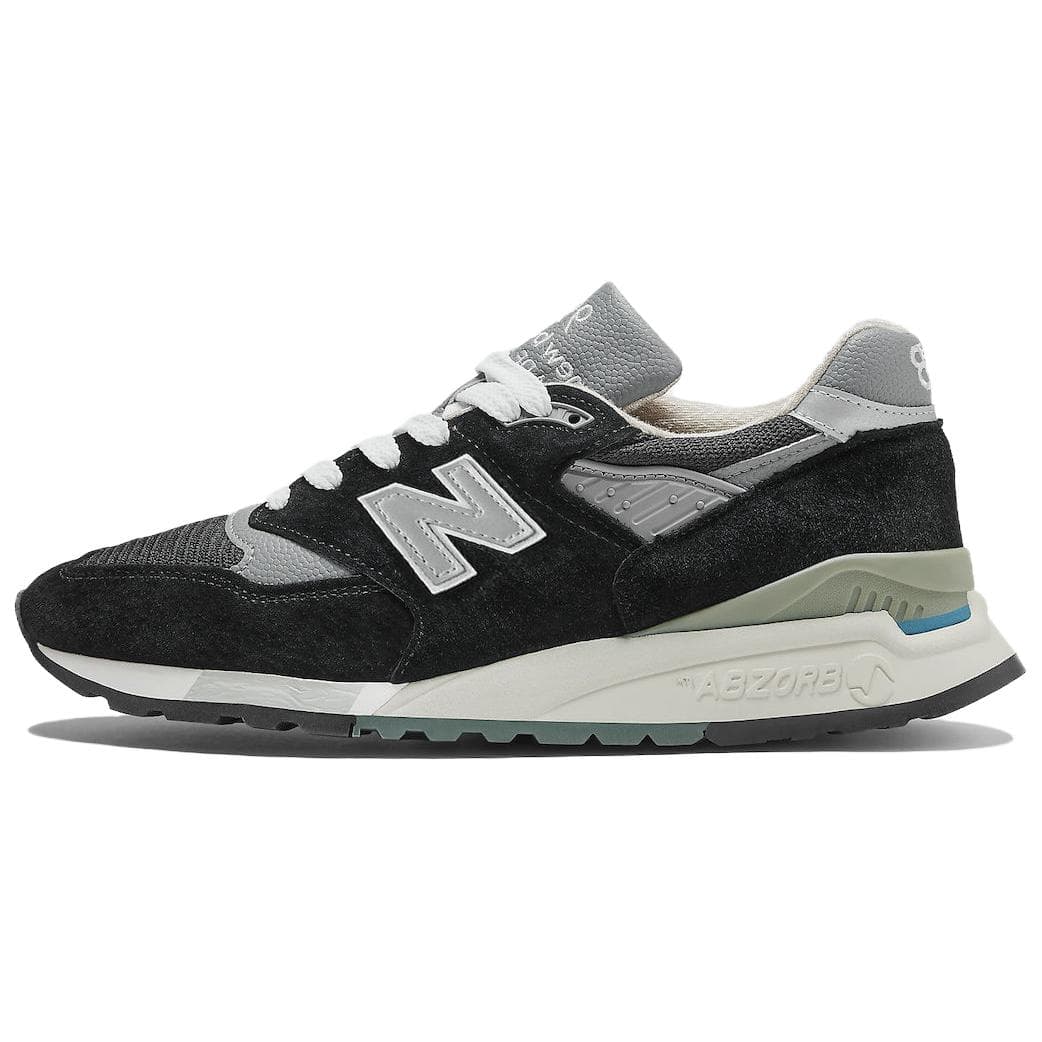 Кроссовки для бега New Balance NB 998 Удобная кожа устойчивая к истиранию низкий верх повседневная городская обувь для переключения и бега - изображение 1