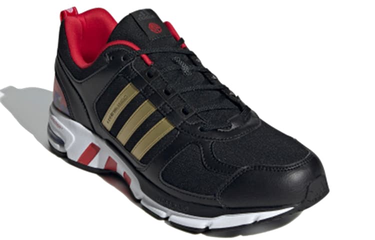 Кроссовки для бега adidas Equipment 10 Black Gold Red - изображение 3