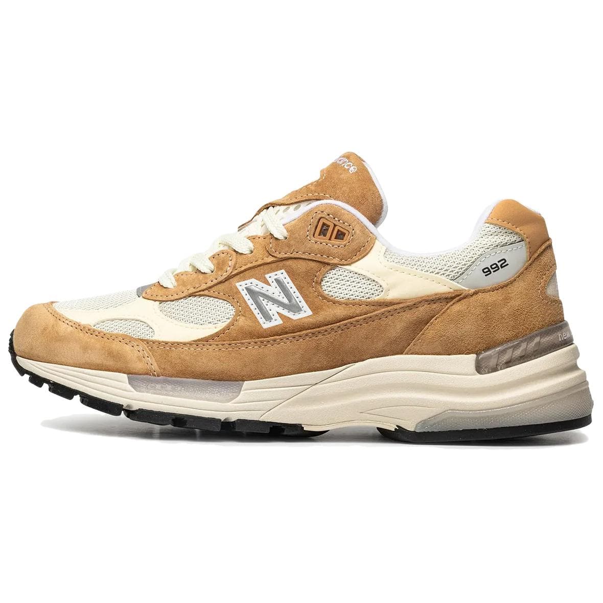 Кроссовки для бега New Balance NB 992 Low Top Повседневные беговые кроссовки Унисекс Коричневый Бежевый - изображение 1
