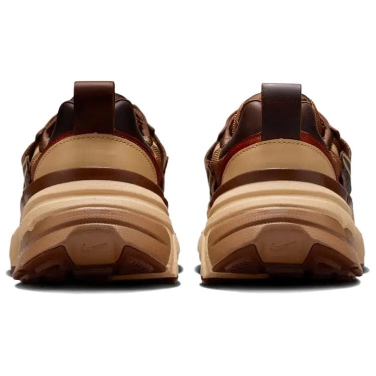 Кроссовки для бега Nike V2K Run Мягкий и Комфортный Дышащий Низкий Топ Беговые Кроссовки Унисекс Коричневый - изображение 5