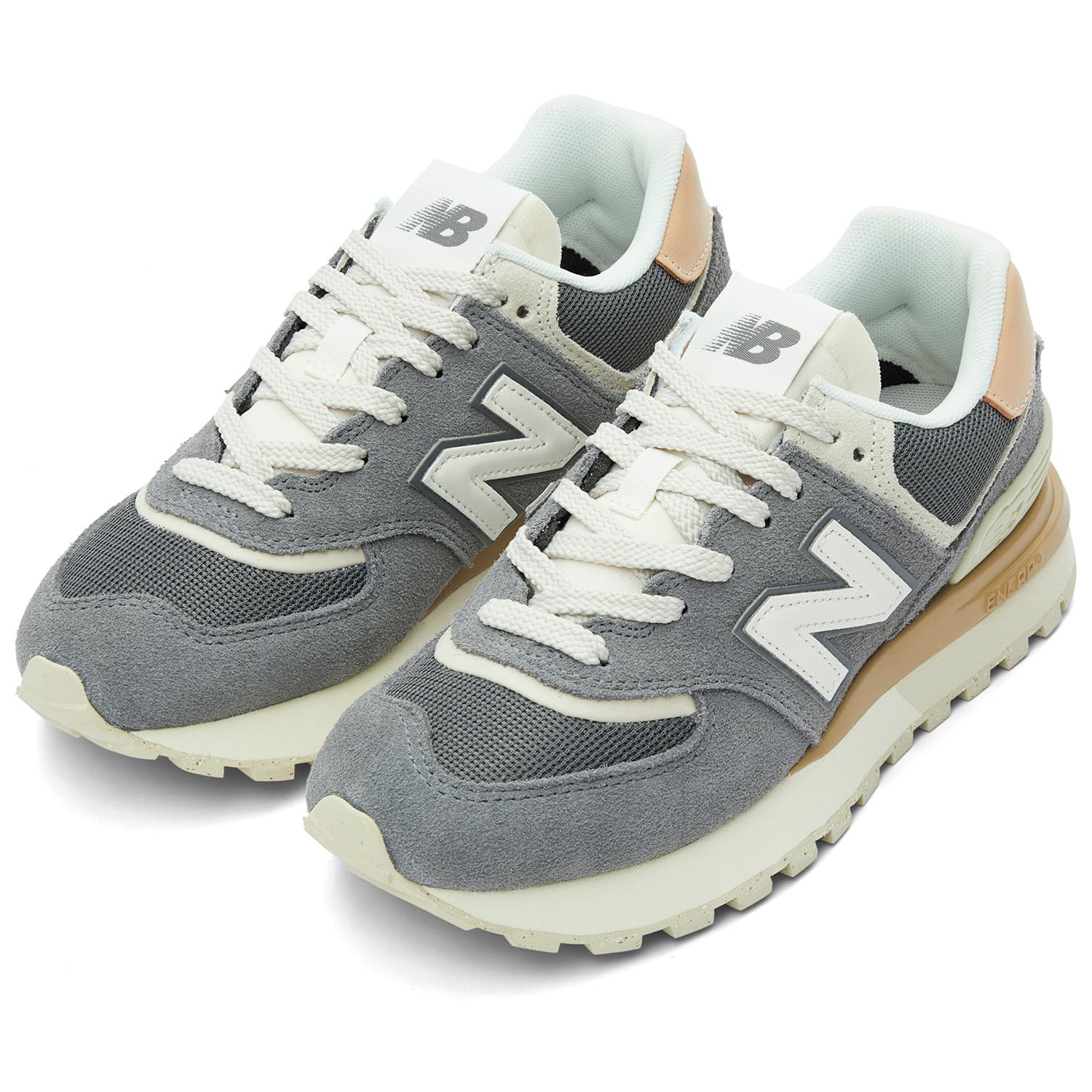 Кроссовки для бега New Balance 574 White - изображение 3