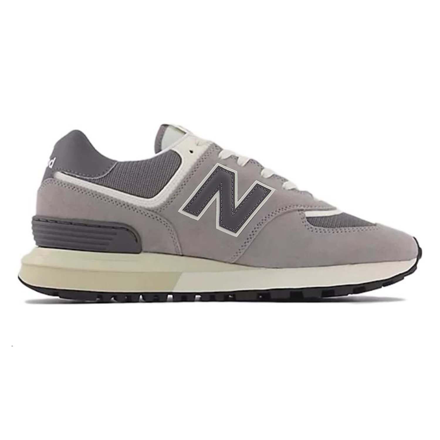 Кроссовки для бега New Balance 574 Legacy Grey Black - изображение 2