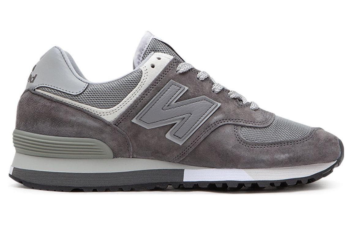 Кроссовки для бега New Balance NB 576 Сетчатая ткань Низкий топ Повседневные Городские Коммутатор Беговые кроссовки Унисекс Серый - изображение 2