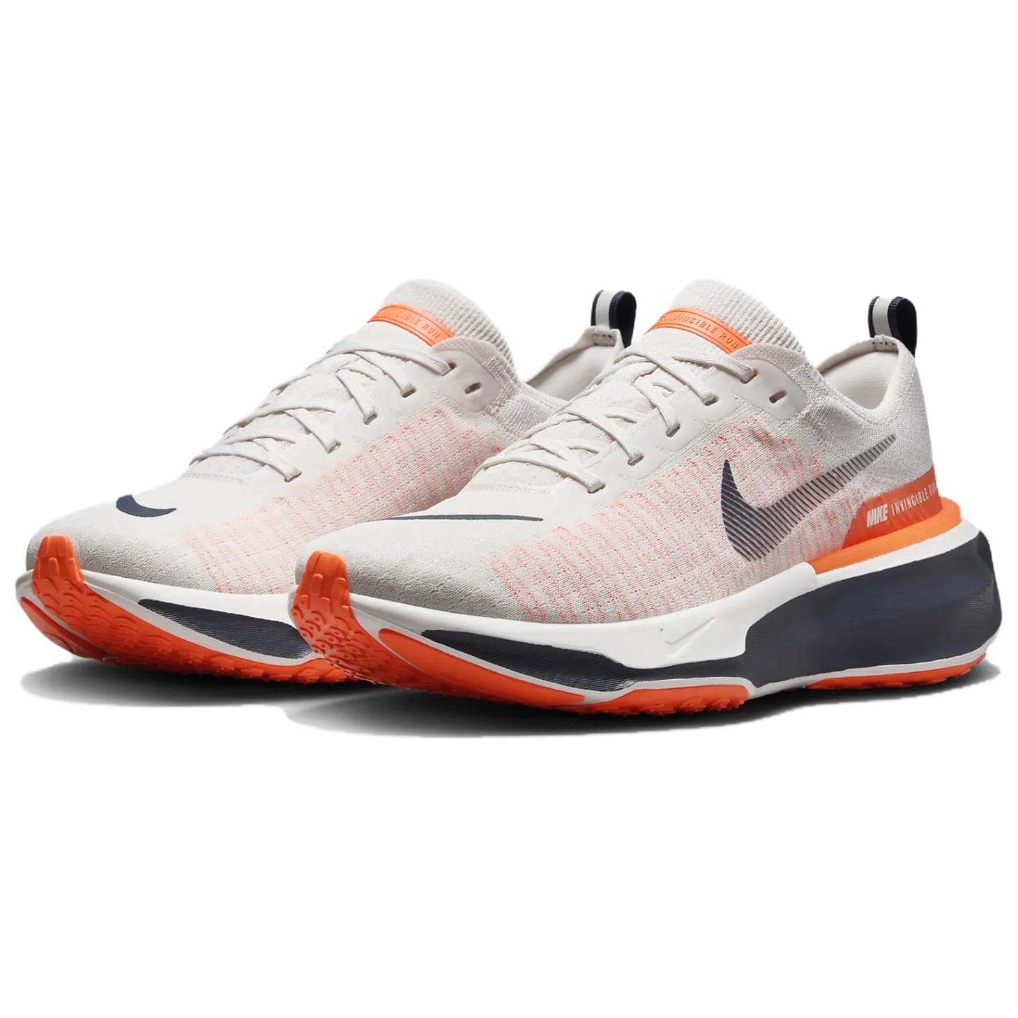Кроссовки для бега Nike Invincible 3 Grey Orange Black - изображение 3