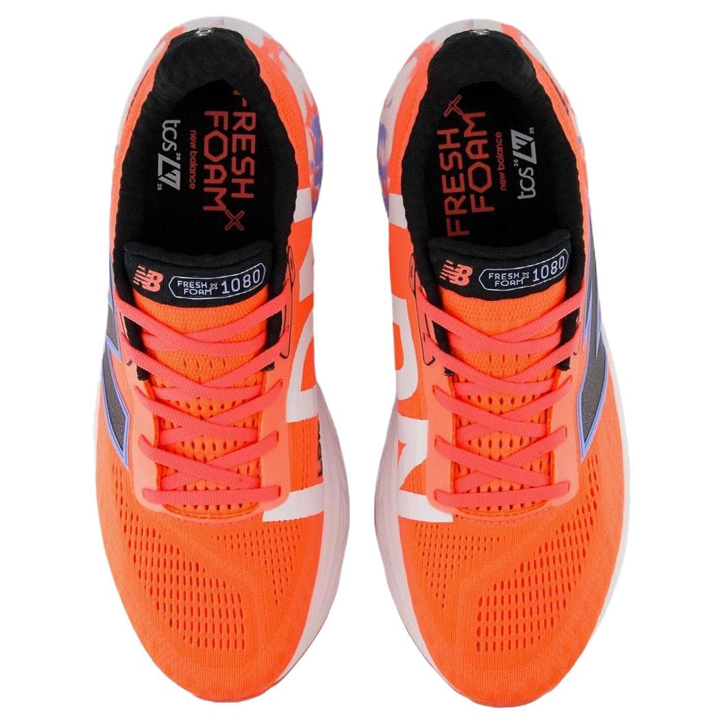 Кроссовки для бега New Balance Fresh Foam X 1080 V14 Low Топ Повседневные Беговые Кроссовки Мужские Оранжевые - изображение 2