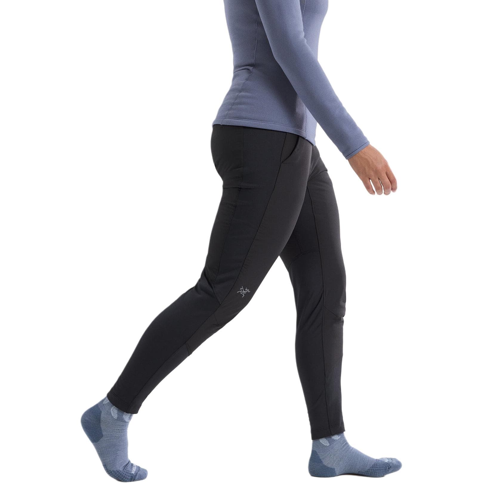 Трусы Arcteryx RHO Hybrid Logo Comfortable Durable Slim Warm Pants Womens - изображение 4