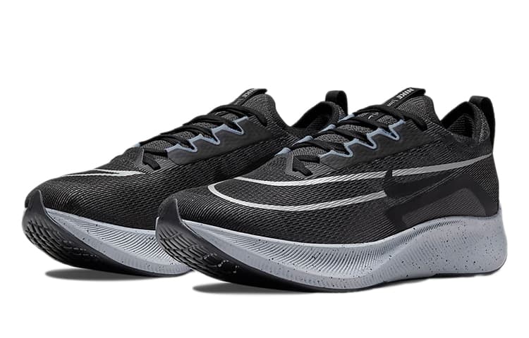 Кроссовки для бега Nike Zoom Fly 4 Black Grey - изображение 3