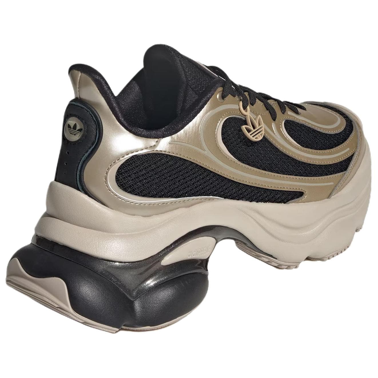 Кроссовки Adidas Originals Ozvenuz Повседневная обувь Женские Черно-коричневый - изображение 4