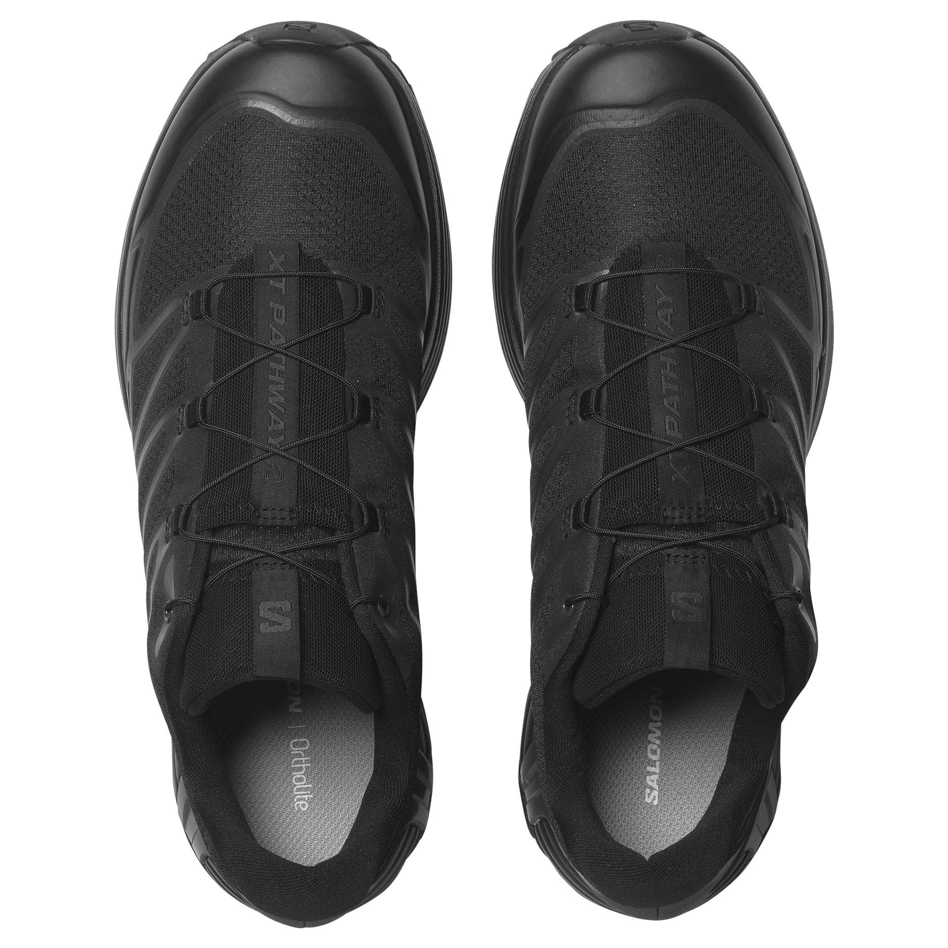 Кроссовки для бега SALOMON XT-Pathway 2 Удобный Дышащий Лоу-топы Повседневные кроссовки для бега Унисекс Черный - изображение 4